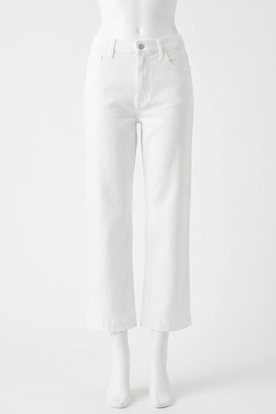 NEW JOE'S JEANS wilder relaxed barrel jean in white